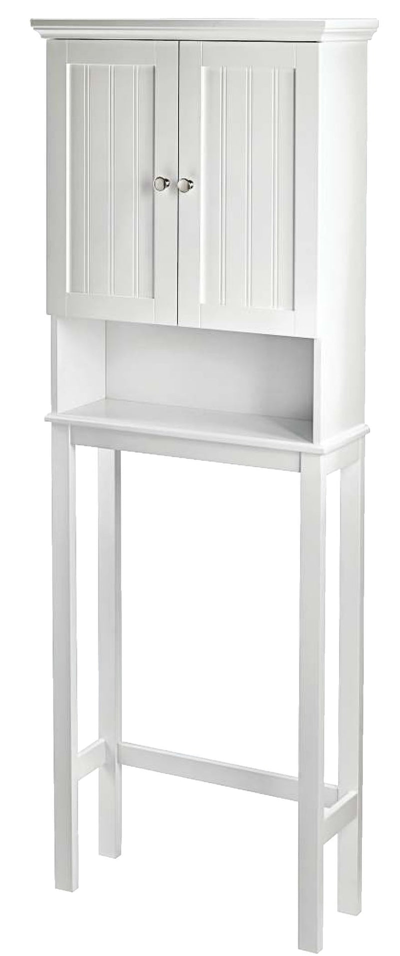 Brookfield 2-Door Over-The-Toilet Spacesaver Bathroom Storage Cabinet, White P9035