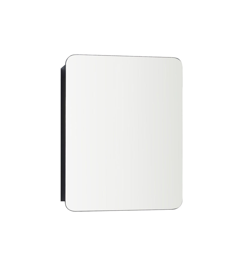 Framed Medicine Cabinet, Black, 20-in x 26-in A9998