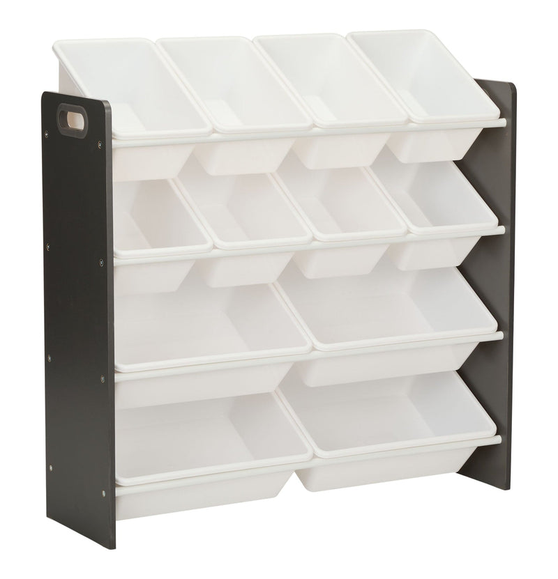 Stain & Rust Resistant Sturdy 12-Bin Organizer, Grey H3639
