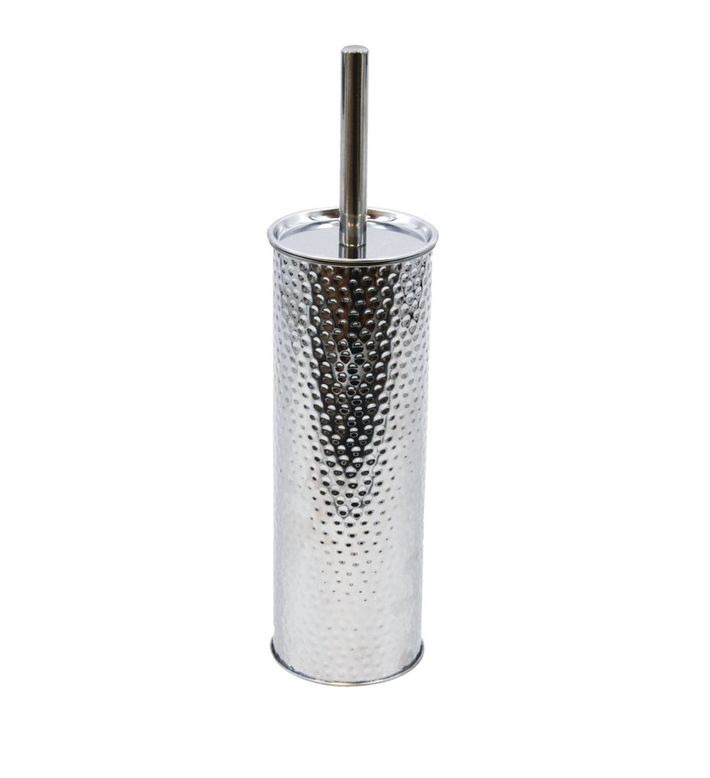 Stainless Steel Compact Long Reach Toilet Brush, Hammered Finish N8990
