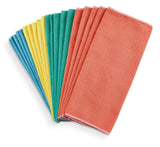 All-Purpose Machine Washable Microfibre Cloths, Assorted Colours, 20-pk