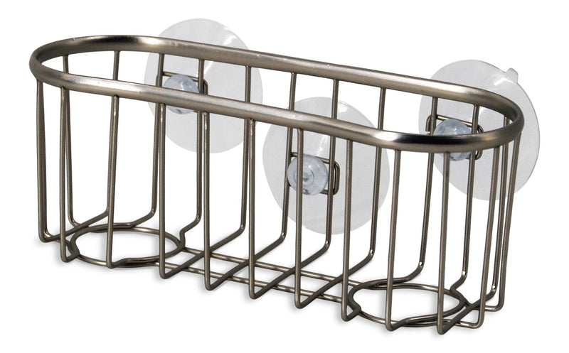 Chrome Sponge & Dishwand Holder / Caddy S1561