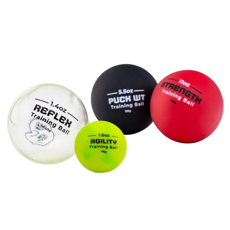 Franklin Deke/Dangle Hockey Training Balls Kit, 4-pk N6474