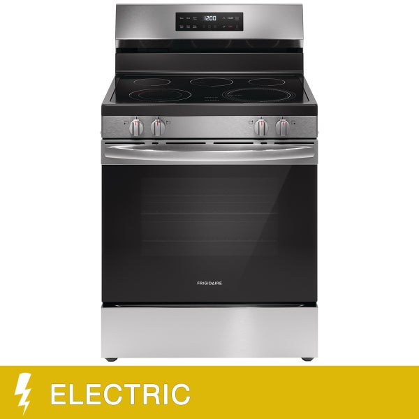 30 in 5.3 cu ft. Electric Freestanding Range with EvenTemp Cooktop H9577