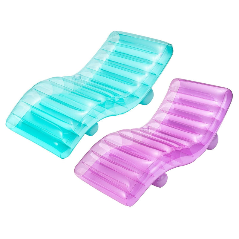 FunChaiser Pool Lounger, 2-in-1 Valve, Ages 14+ Z5082