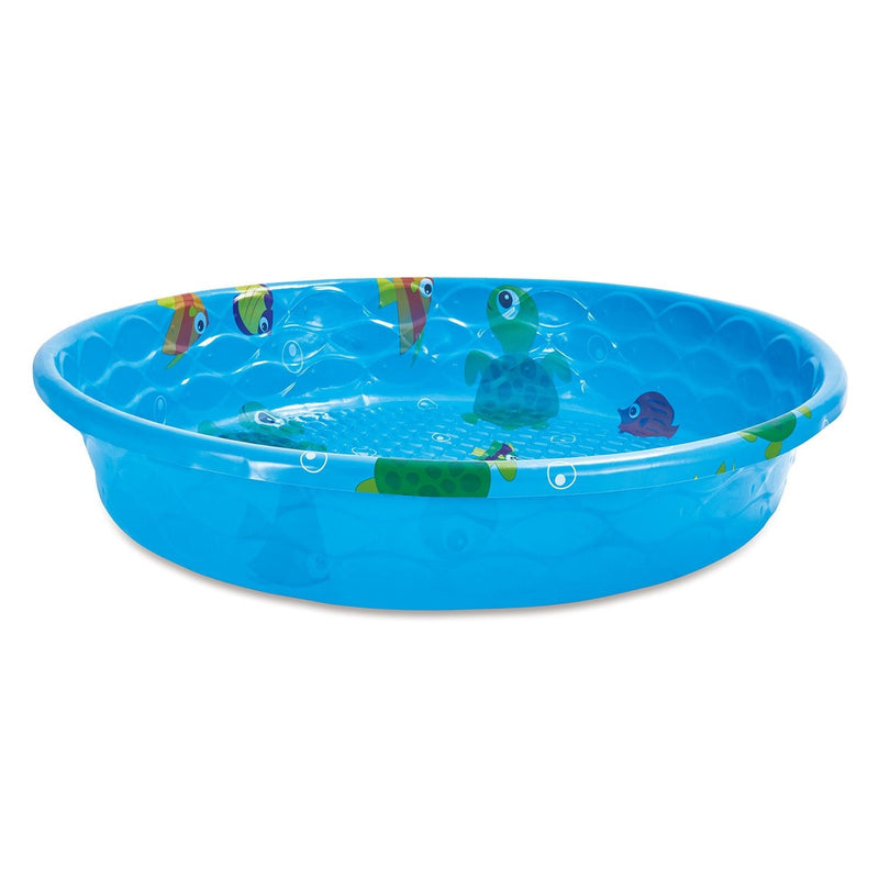 Lightweight Round Plastic Wading Pool, 59 x 11.4-in, Ages 3+ M9049
