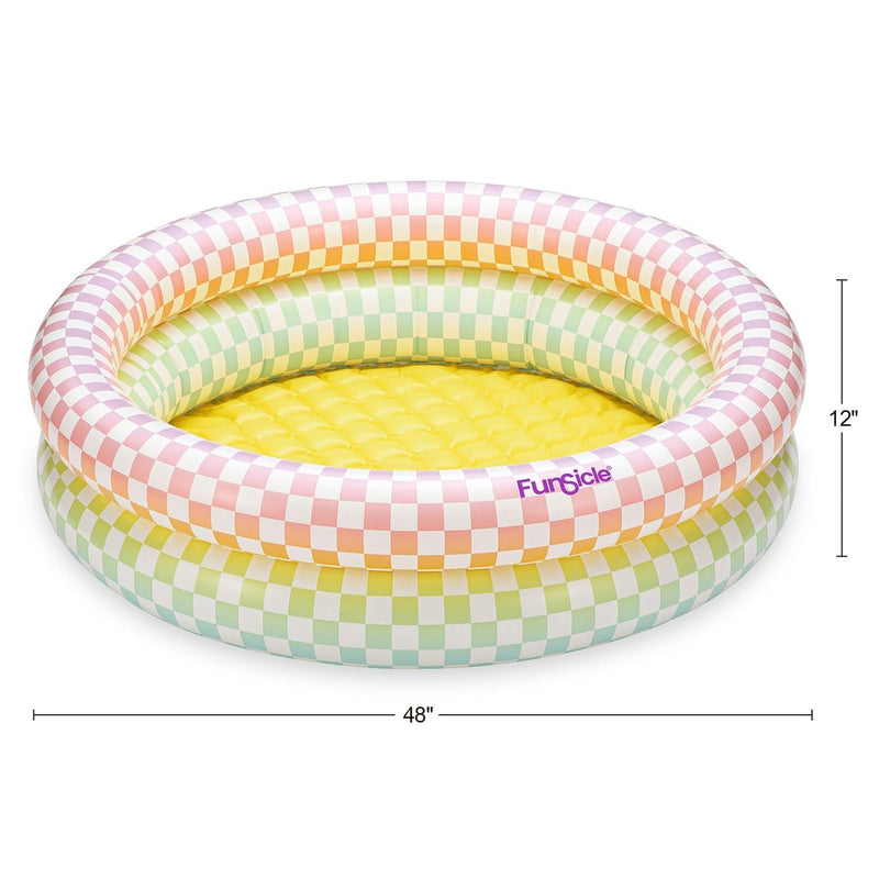 Rainbow Checkered Pool O8061