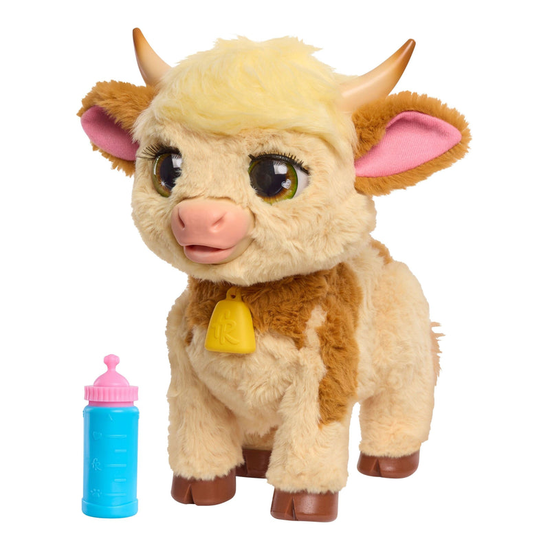Maggie the Feed and Follow Cow with Bottle, 11-in J4080
