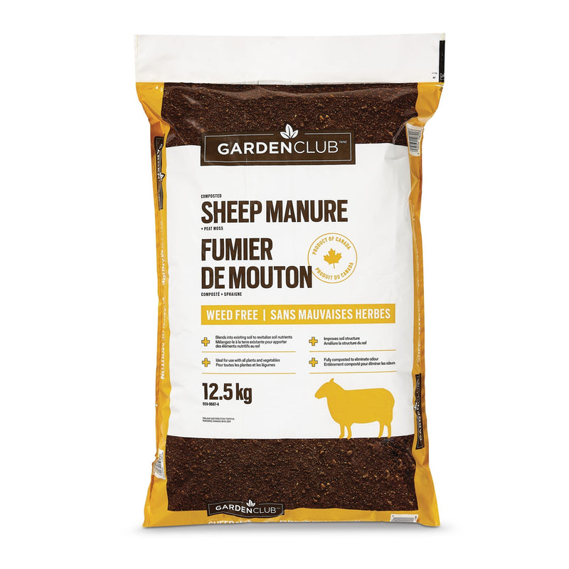 Sheep Manure, 12.5-kg A5701