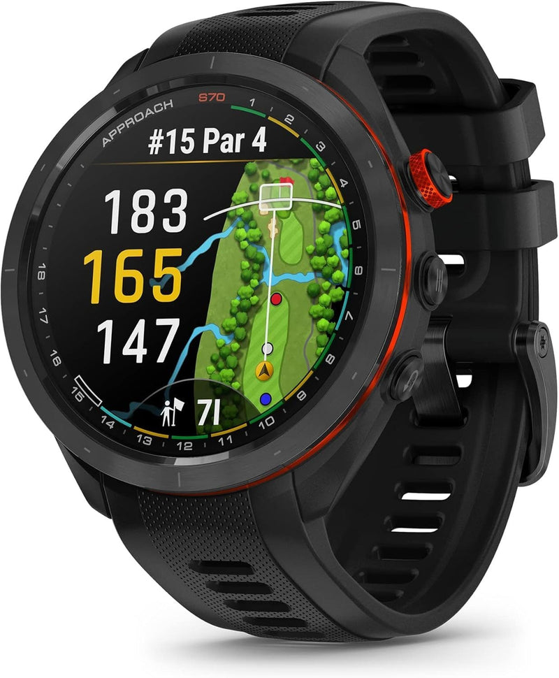 Approach S70 GPS Golf Watch, Black R8422
