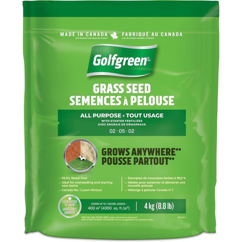All Purpose Grass Seed, 4-kg A7270
