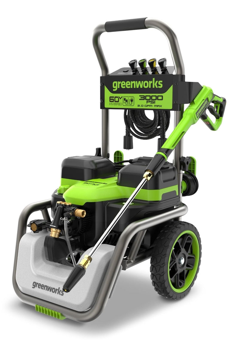 60V 3000PSI 2.0GPM Hybrid AC/DC Pressure Washer, Tool Only M9789