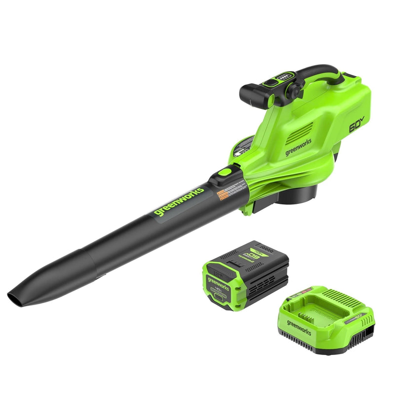60V 520 CFM/240 MPH Blower Vacuum with 4Ah Battery F3500
