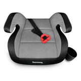 Journey Deluxe Backless Booster Car Seat, Heather Grey