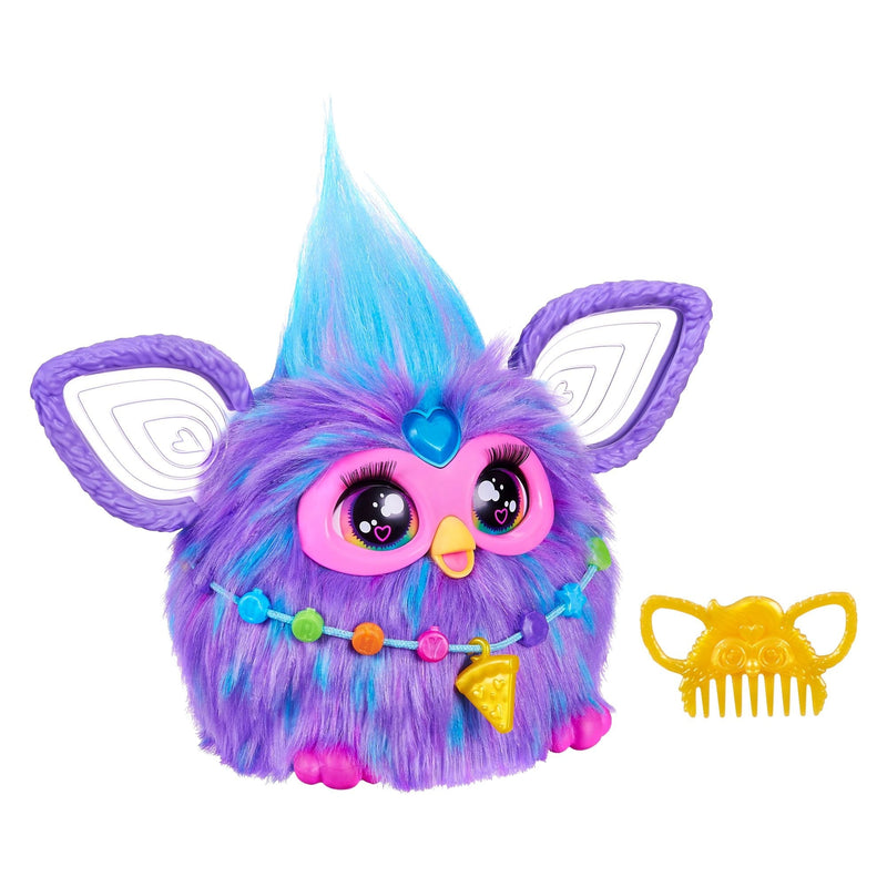 Purple Interactive Plush Toy, Electronic, French Version, Ages 6+ R6393