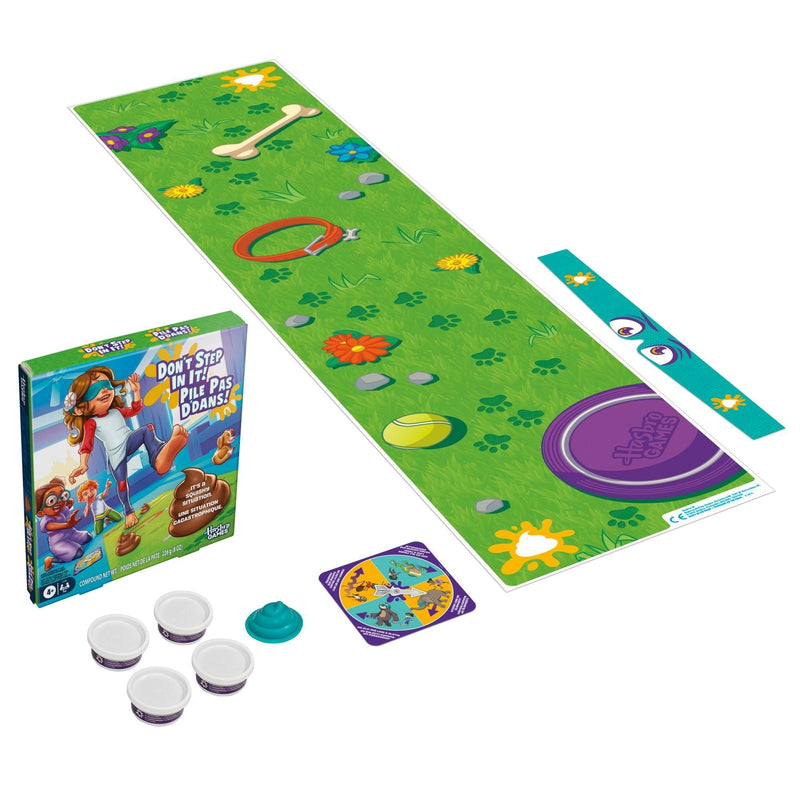 Games Don't Step In It Blindfolded Poop Dodging Game for Ages 4+ O0879