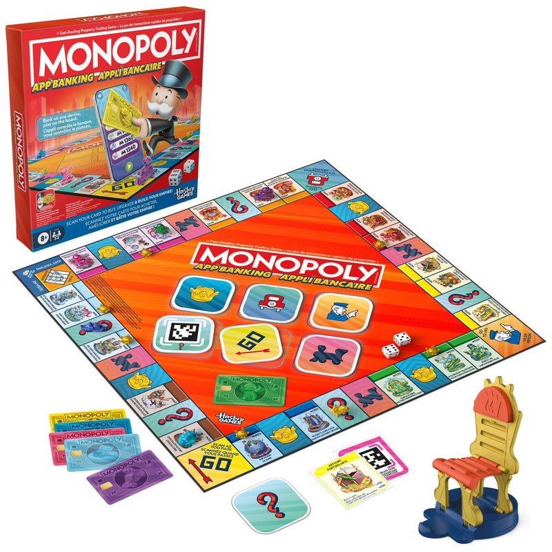 Games App Banking Board Game for Ages 8+ D8324