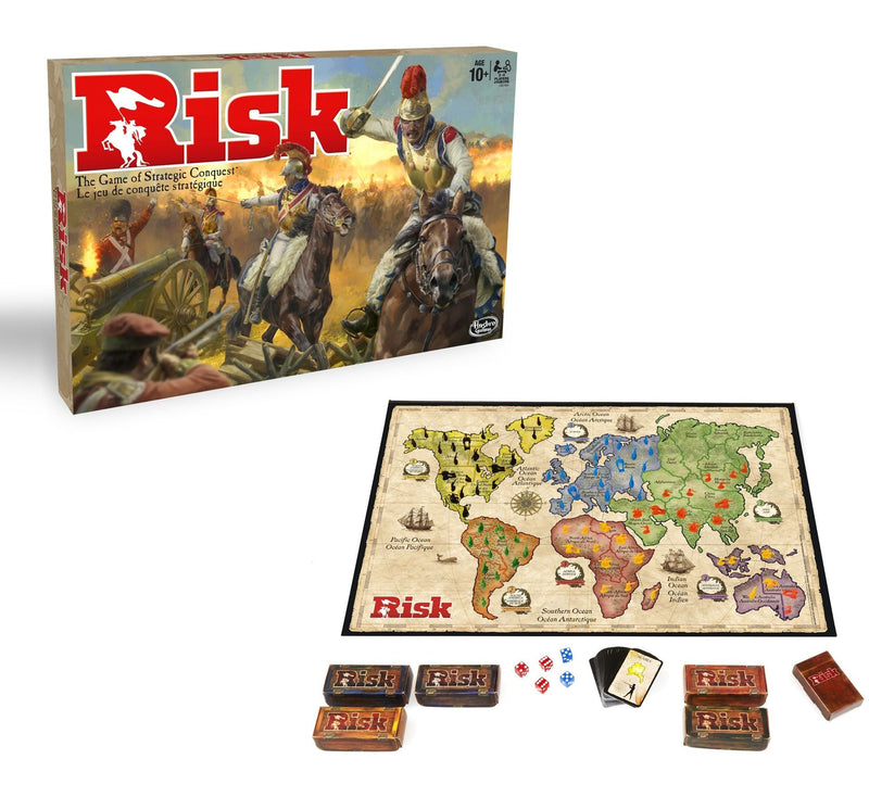 Risk Strategy Board Game, Includes 12 Secret Missions, Ages 10+ H9615