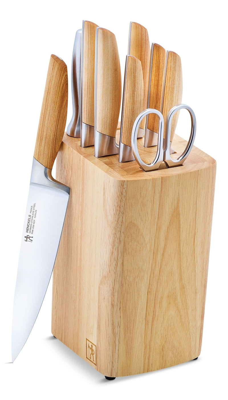 Pakka Knife Block Set with Wood Handle, 10-pc R7598