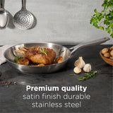 The Rock Performance Stainless Steel Pans, 2-pk