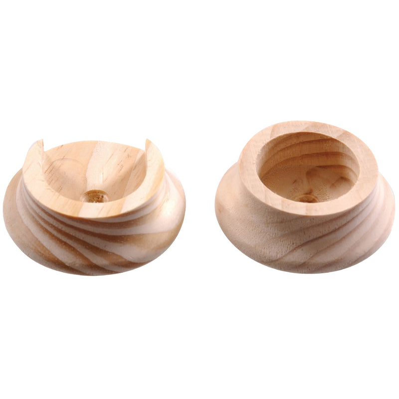 Wooden Pole Socket Set, 1-3/8-in G1808