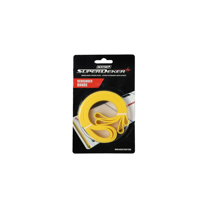 Rebounder Silicone Rubber Bands, Yellow, 2-pk X6862