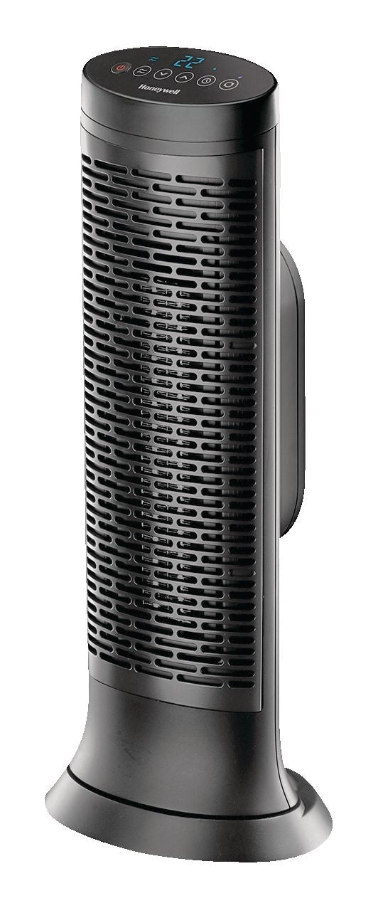 HCE352C Digital Tower Ceramic Space Heater withThermostat, 1500W, Black P6312
