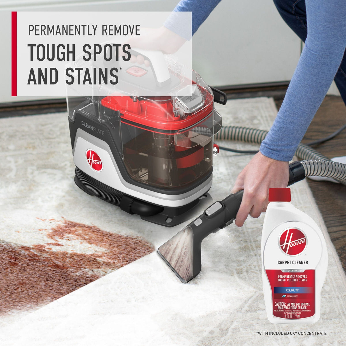 Hoover CleanSlate Pet Plus Carpet & Upholstery Corded Portable Spot Deep Cleaner