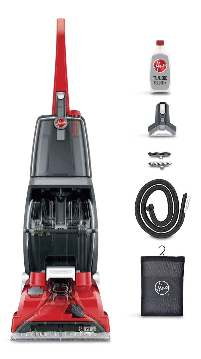 Hoover Power Scrub Pet Plus Full Size Corded Carpet Deep Cleaner Vacuum D0263