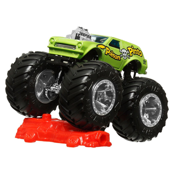 1:64 Die-Cast Monster Truck With Connect & Crash Car, Assorted Models, Ages 3+ T7332