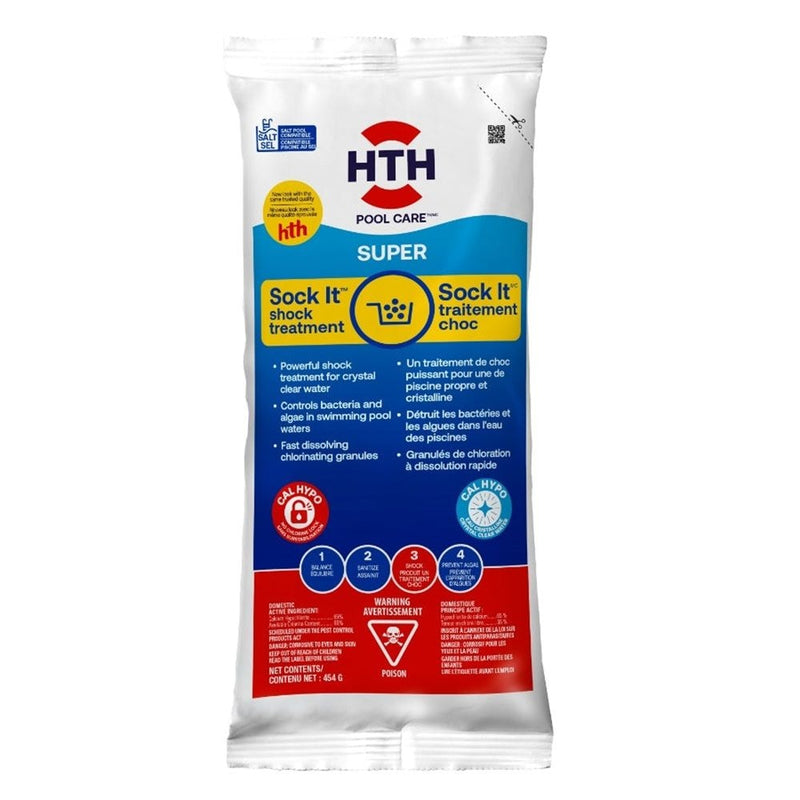 Sock It, Pool Shock Treatment, Controls Bacteria & Algae in Swimming Pool P4595
