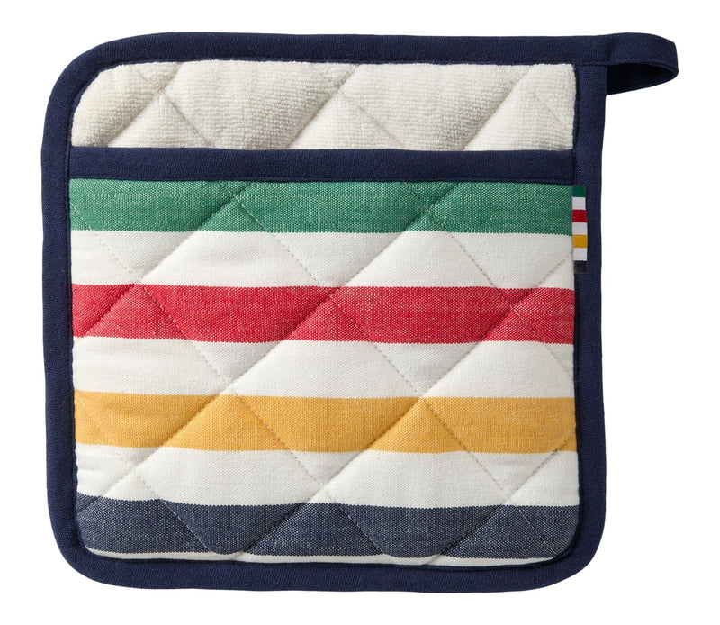 Stripes Signature Pot Holder, Multi-Coloured D6374