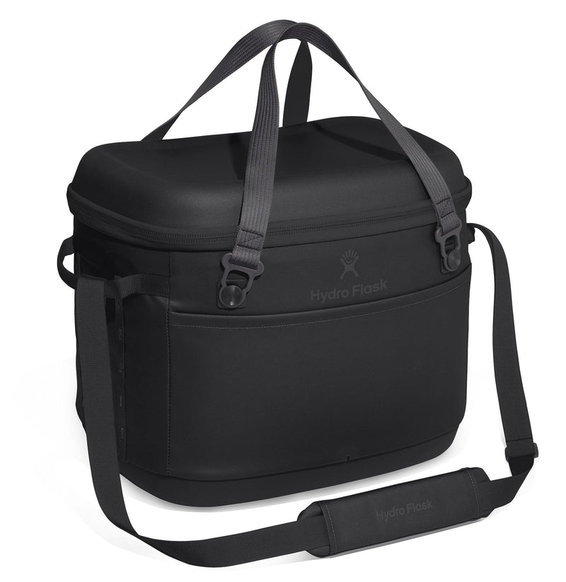 Carryout Compact Insulated Soft Cooler with Shoulder Strap, Black, 30 L G0289