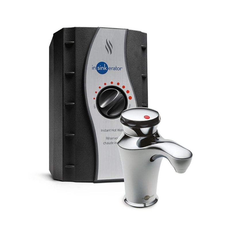 InVite Contour Instant Hot Water Dispenser System, Stainless Steel Tank Included, Chrome N2422