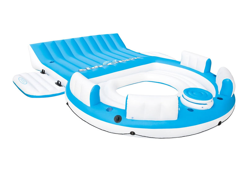 Splash 'N Chill Inflatable Lake Party Island, 7-Person E4078