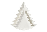 & Co Embossed Porcelain Tree Serving Plates, 2-pk