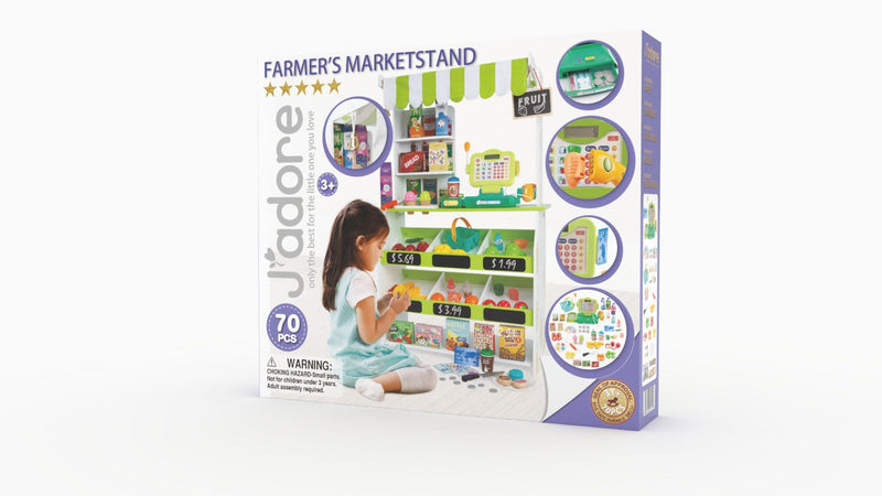 J'adore Grocery Mart Imaginative Playset, 69-pc Q6396