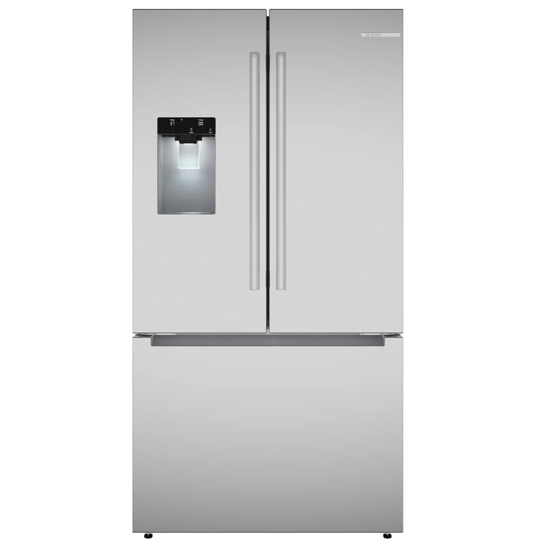 33 in. 18 cu ft. Stainless Steel Counter Depth French Door Refrigerator with Frost Free Design M364