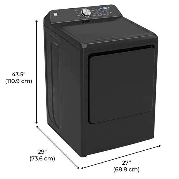 7.5 cu. ft. Electric Dryer with Intelligent Drying Technology U4258