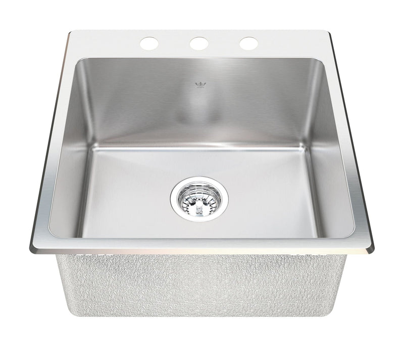 Dual Laundry Mount Single Sink,10-in deep Y2833