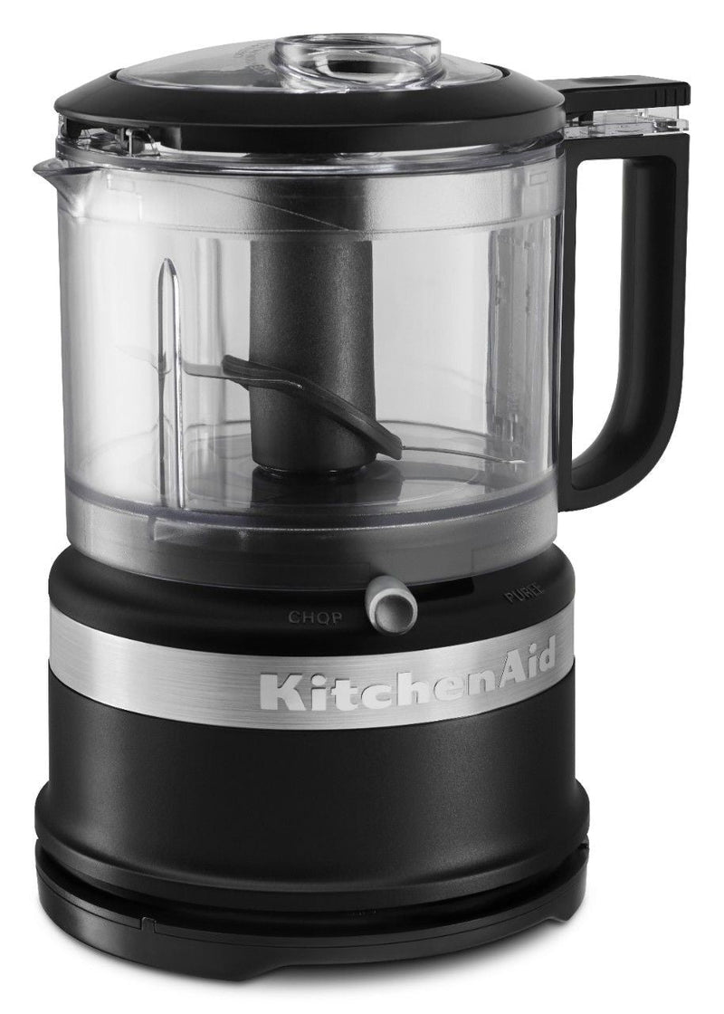 Compact Food Chopper with Dishwasher Safe Parts, Black O2492