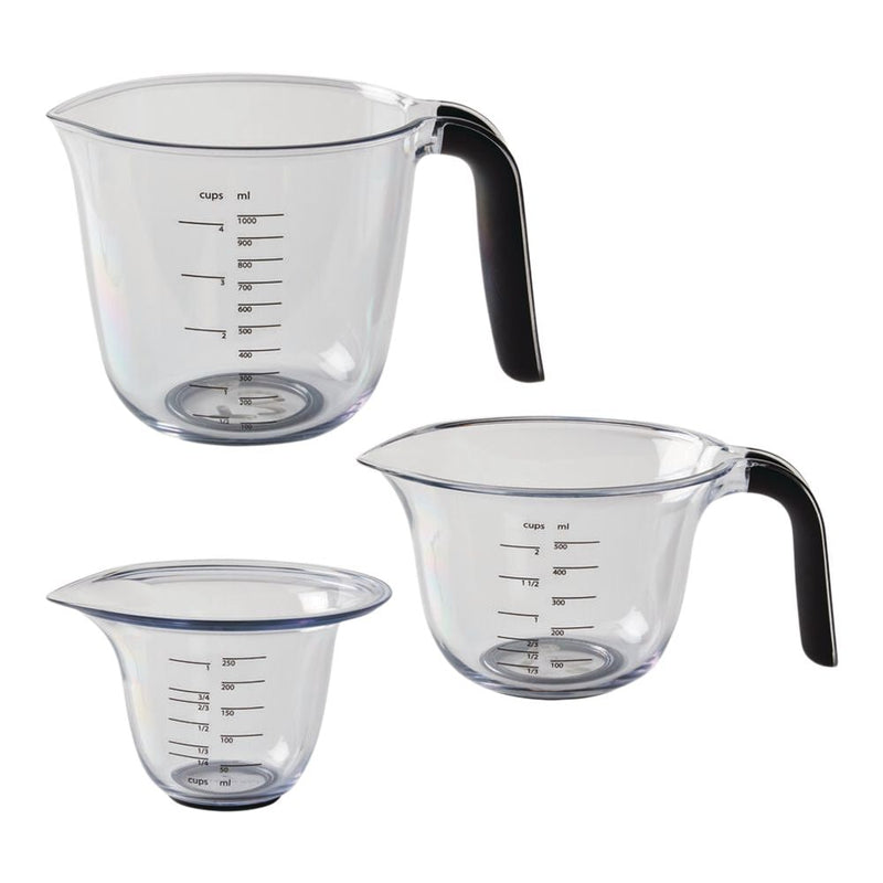 Plastic Measuring Cup Set, 3-pc R4583