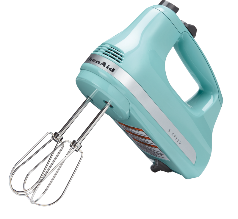 Ultra Power 5-Speeds Hand Mixer with Turbo Beater Aqua Sky Z2958