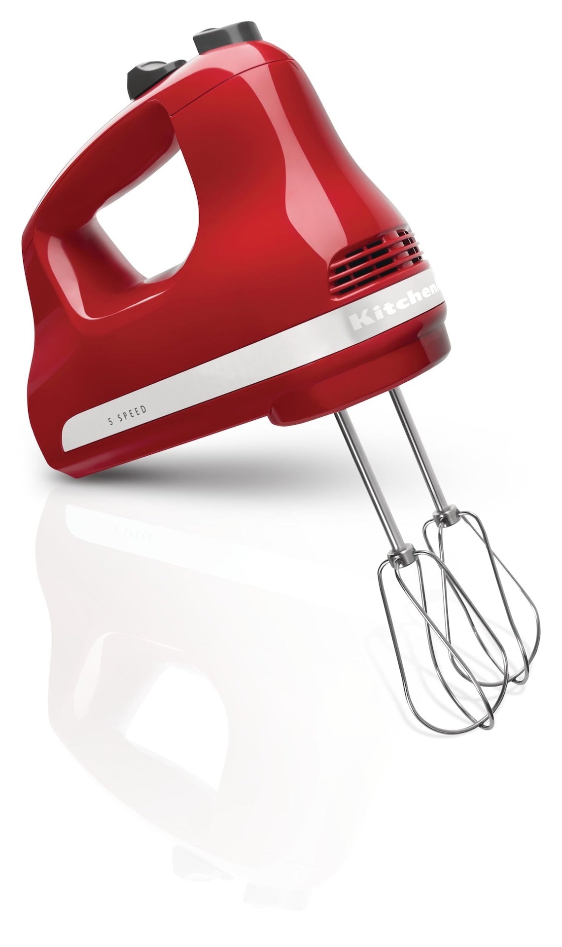 Ultra Power 5-Speeds Hand Mixer with Turbo Beater Empire Red