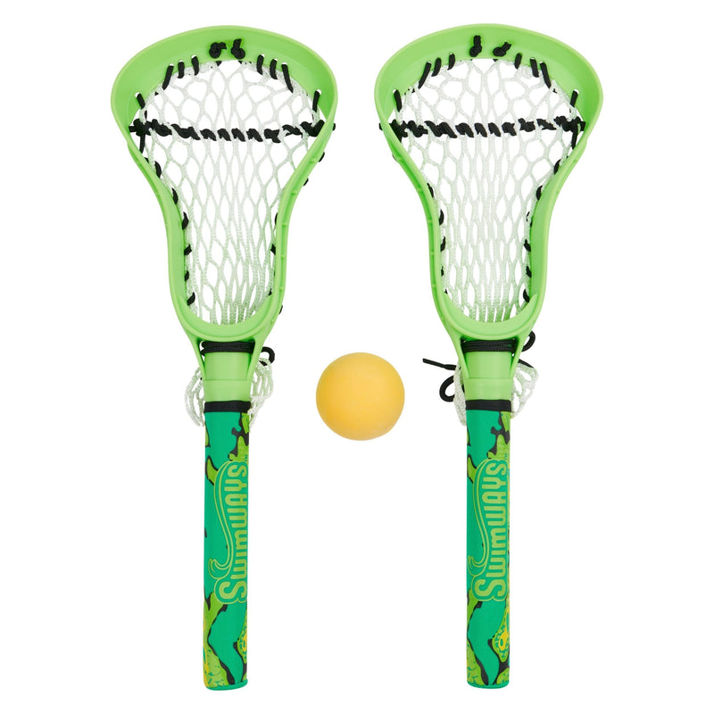 Lacrosse Stick Set, Multi-Coloured, 2-pk, Ages 5+, for Beach/Pool Fun Activities Y2567