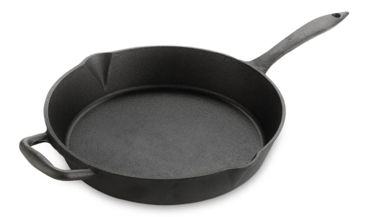 Pre-Seasoned Cast Iron Skillet, Oven & Broiler Safe, Black, 10-in S3024