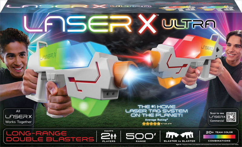 X Ultra Long-Range Double Blasters Set, 2 Players S5235