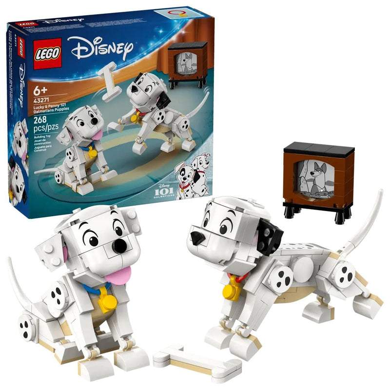 Lucky and Penny 101 Dalmatians Puppies - 43271, 268-pcs, Ages 6+ E6954
