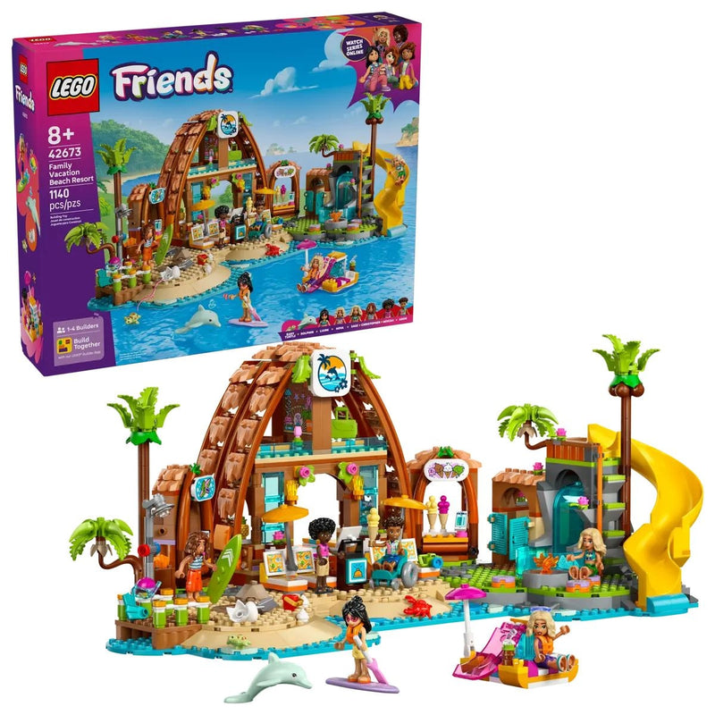 Friends 42673 Family Vacation Beach Resort for Ages 8+, 1140-pc K5359