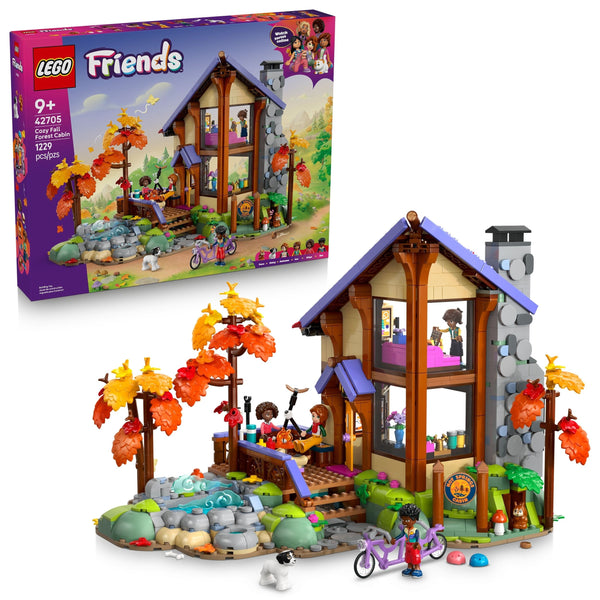 Friends Cozy Fall Forest Cabin 42705 A5513